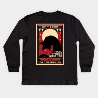 Fear is the Mind-Killer Kids Long Sleeve T-Shirt